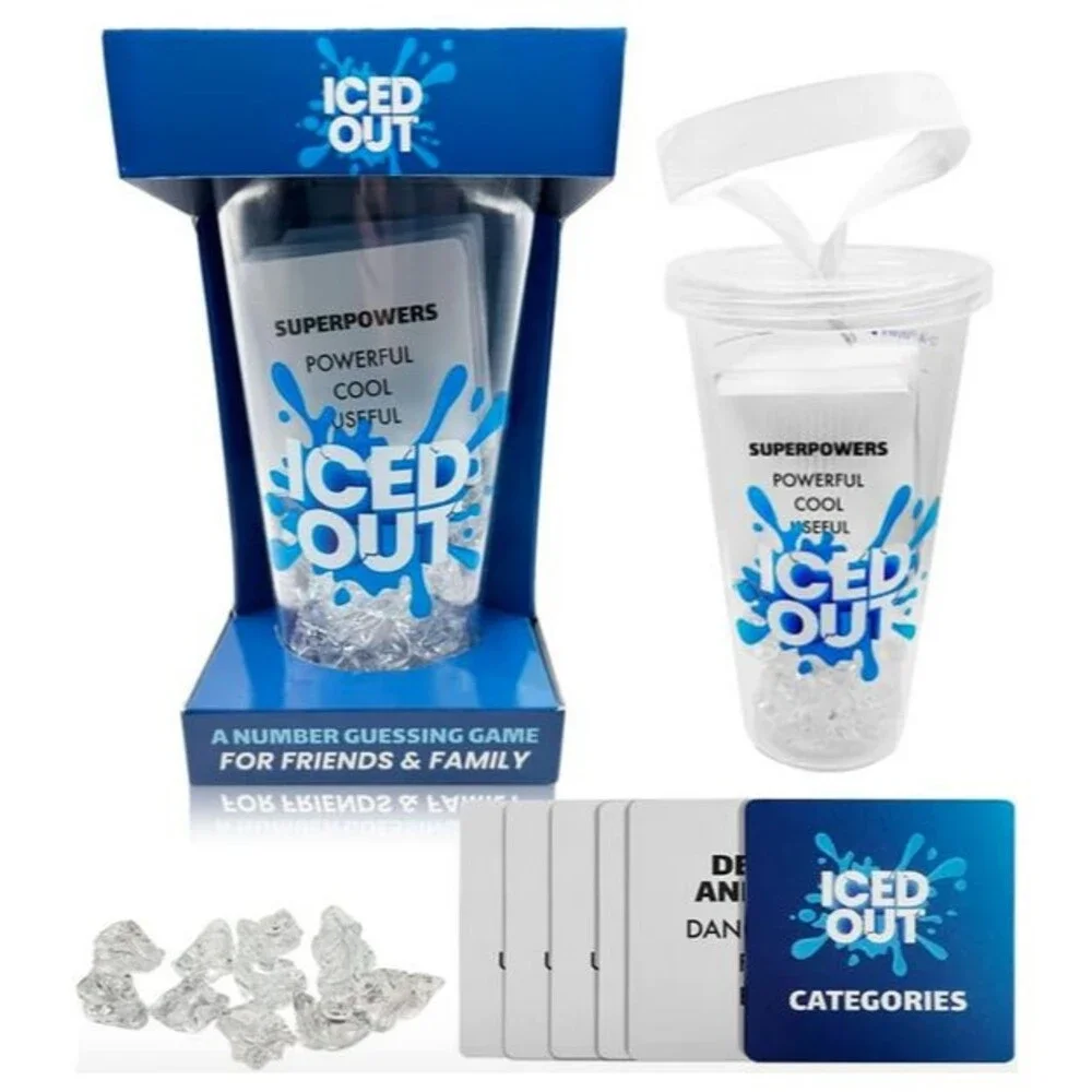 ICED OUT Family Game cards NEW Sealed Uzzle adults and kids ages 8+
